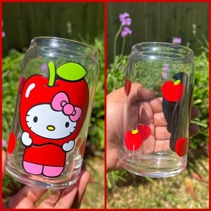 Hello Kitty Apple Beer Glass Cup